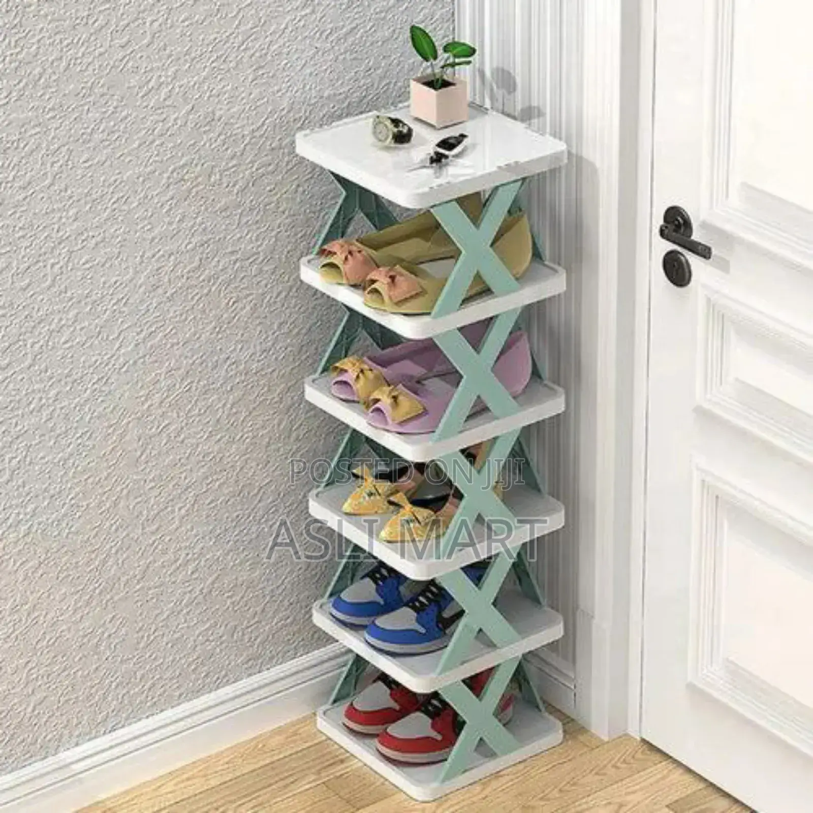 6 Layer Shoe Rack X Design * Lightweight