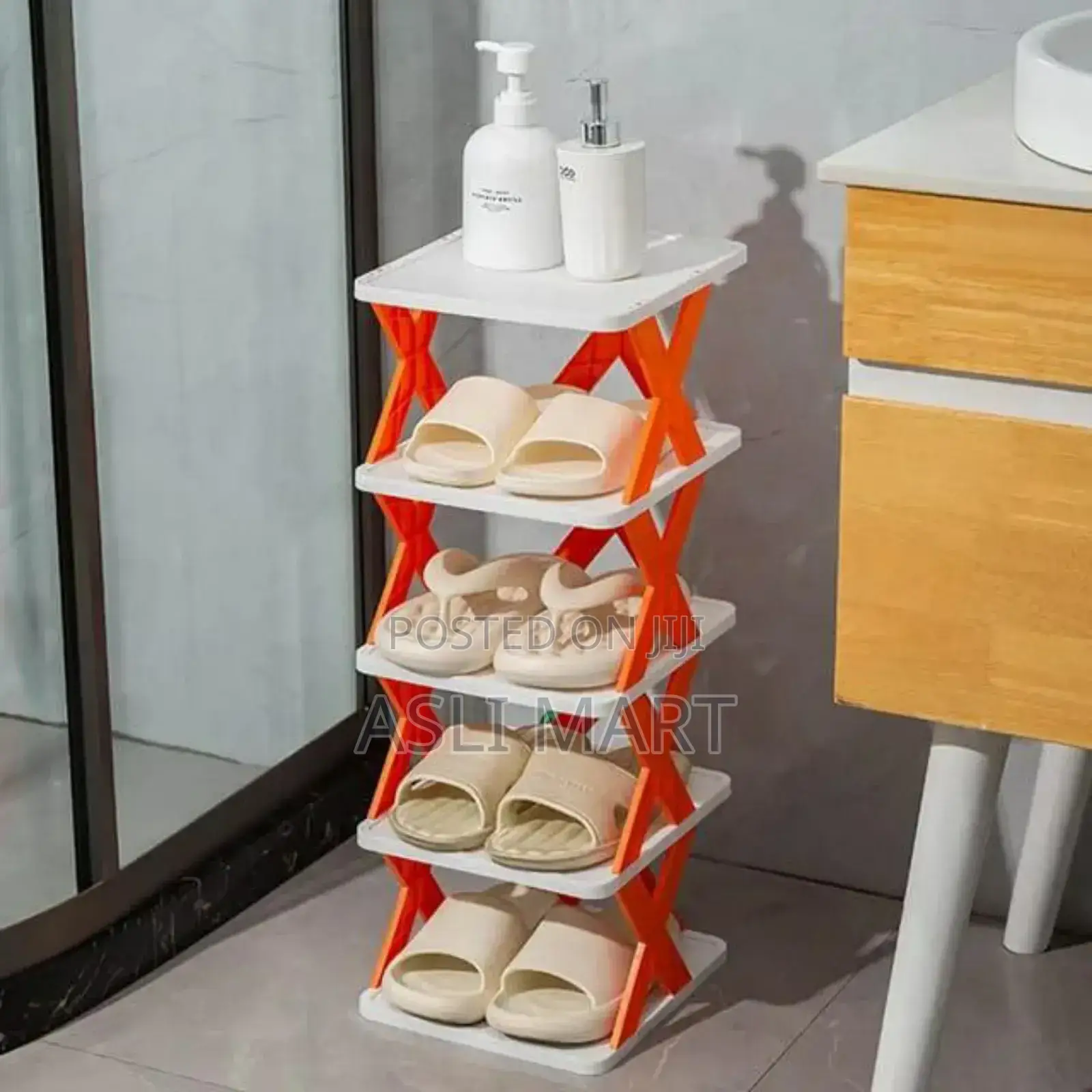 6 Layer Shoe Rack X Design * Lightweight