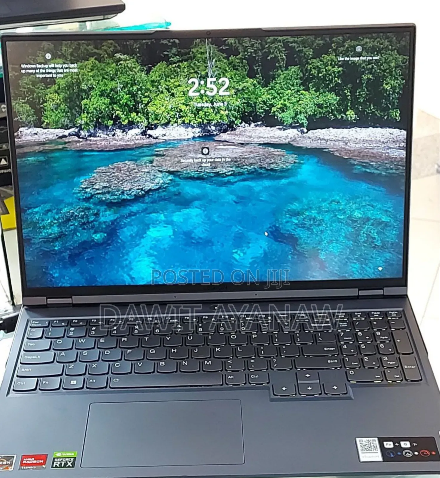 New Laptop Lenovo Legion 5 16GB AMD Ryzen 7 SSD 1T