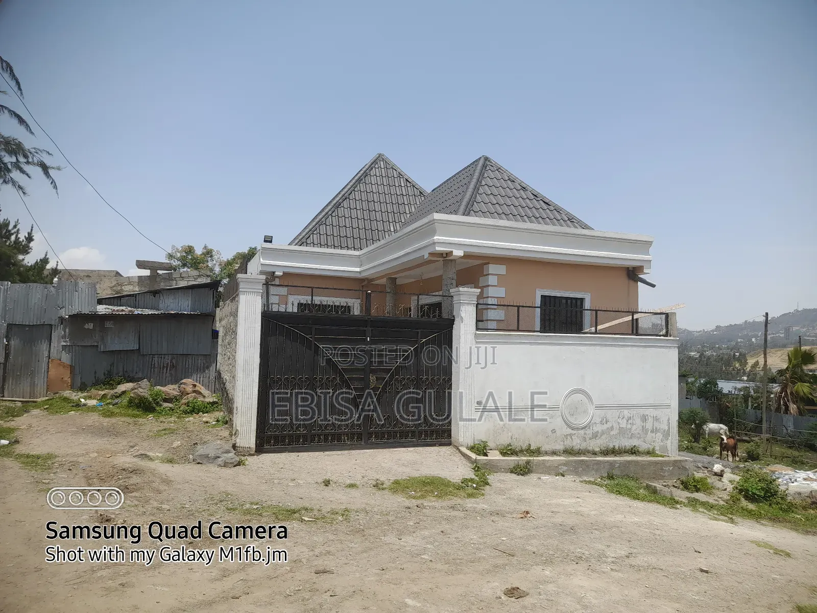 Furnished 4bdrm Farm House in Oromia-Finfinne for sale