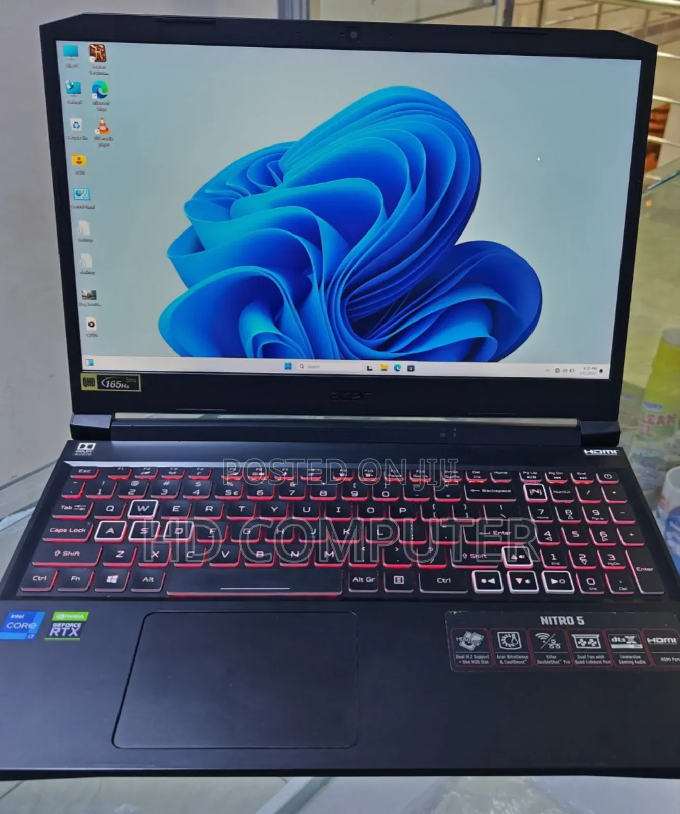 New Laptop Acer Nitro 5 16GB Intel Core I7 SSD 512GB