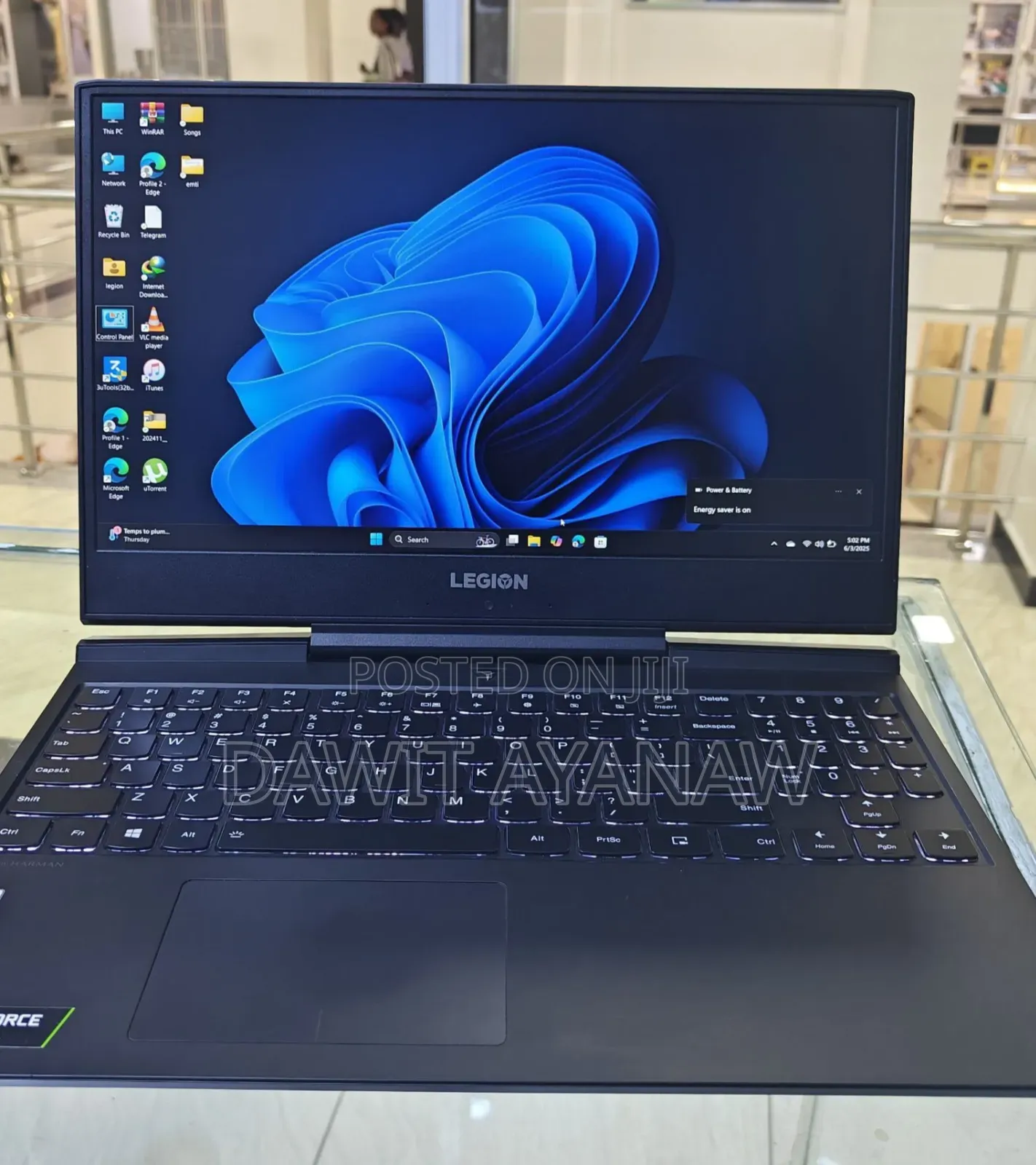 New Laptop Lenovo 16GB Intel Core I7 SSD 1T