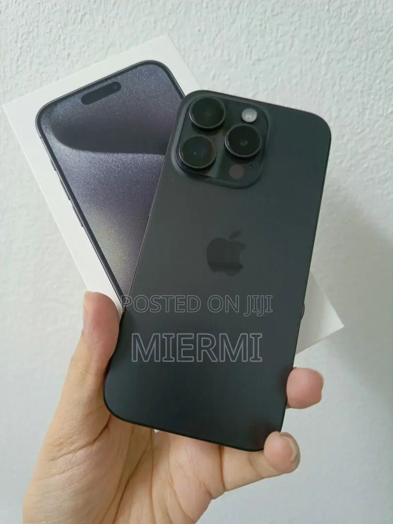 New Apple iPhone 15 Pro 128 GB Black