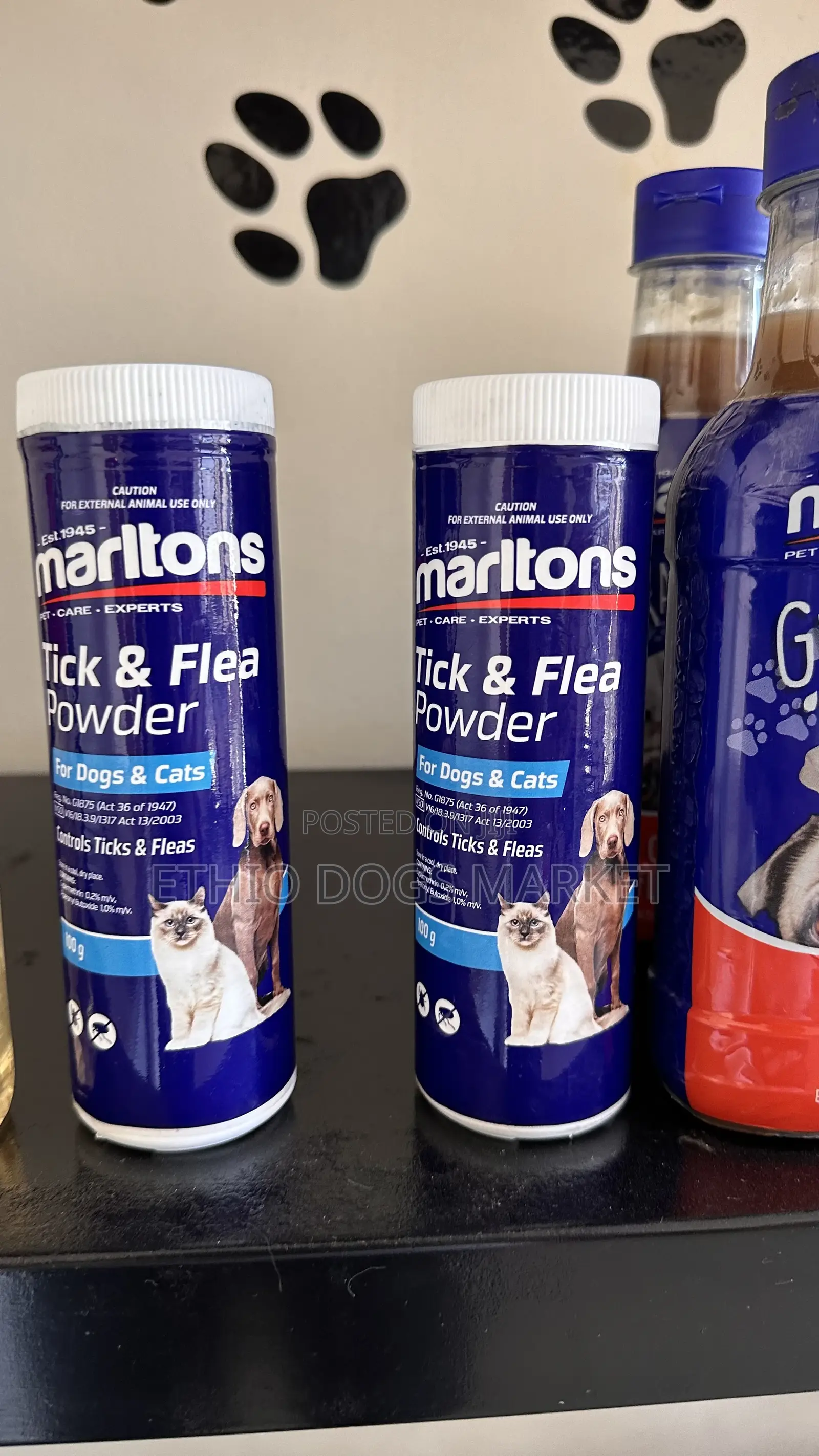 Tick and Fela Powder