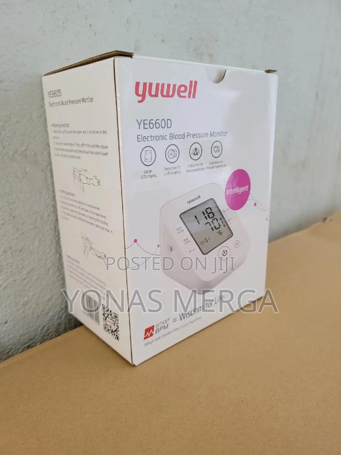 Bp Monitoring Cuff Fits All Large Standard Adult Upper Arms