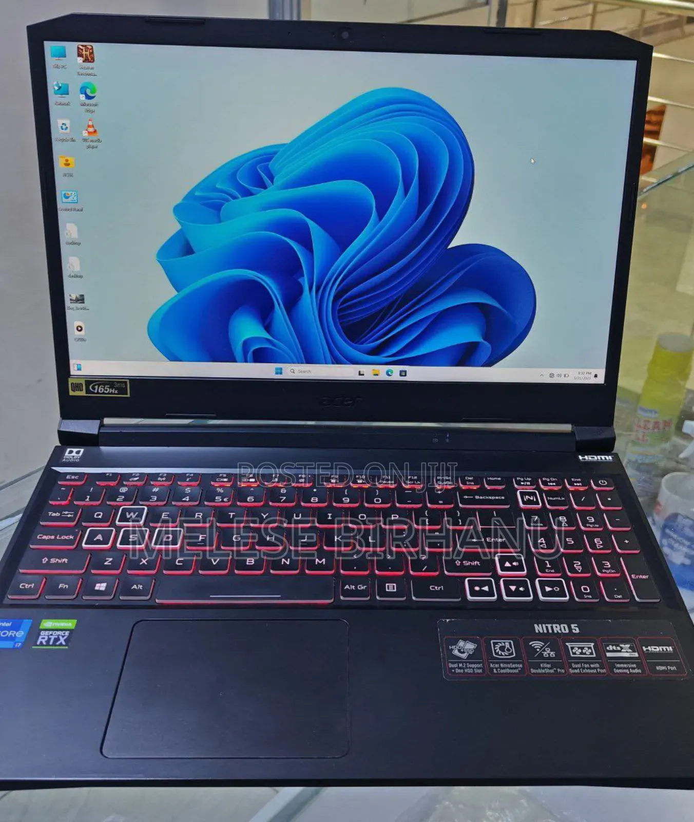 New Laptop Acer Nitro 5 16GB Intel Core I7 SSD 512GB