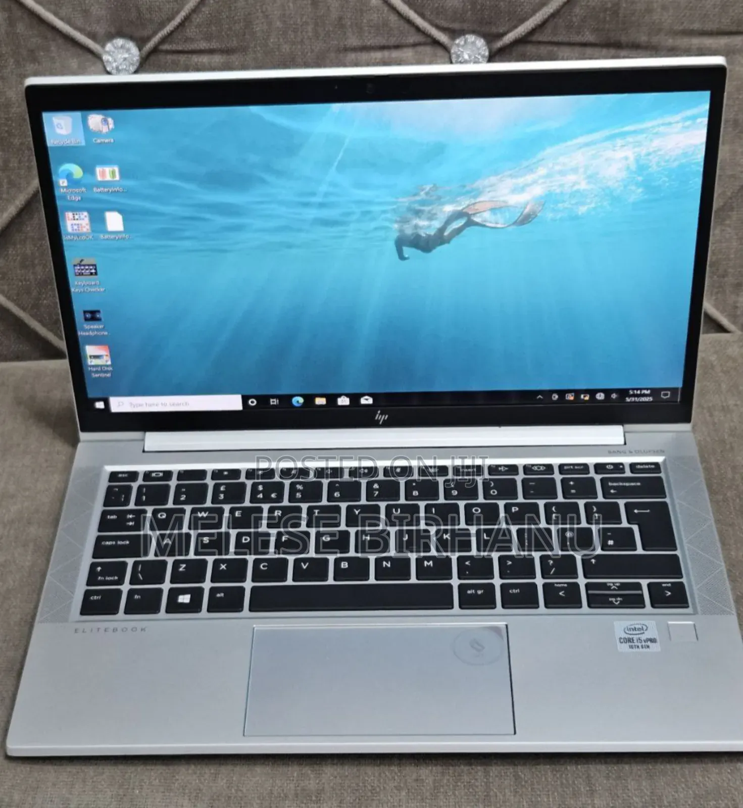 New Laptop HP EliteBook 830 G7 16GB Intel Core I5 SSD 1T