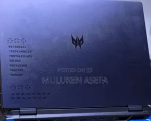 New Laptop Acer Predator Helios 300 32GB Intel Core I7 SSD 1T