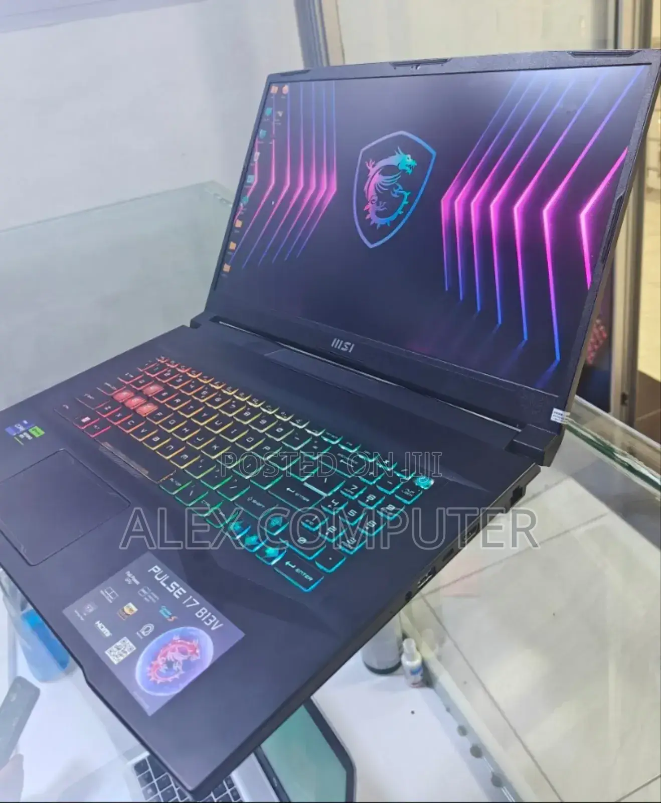 New Laptop MSI Pulse GL76 16GB Intel Core I9 SSD 1T