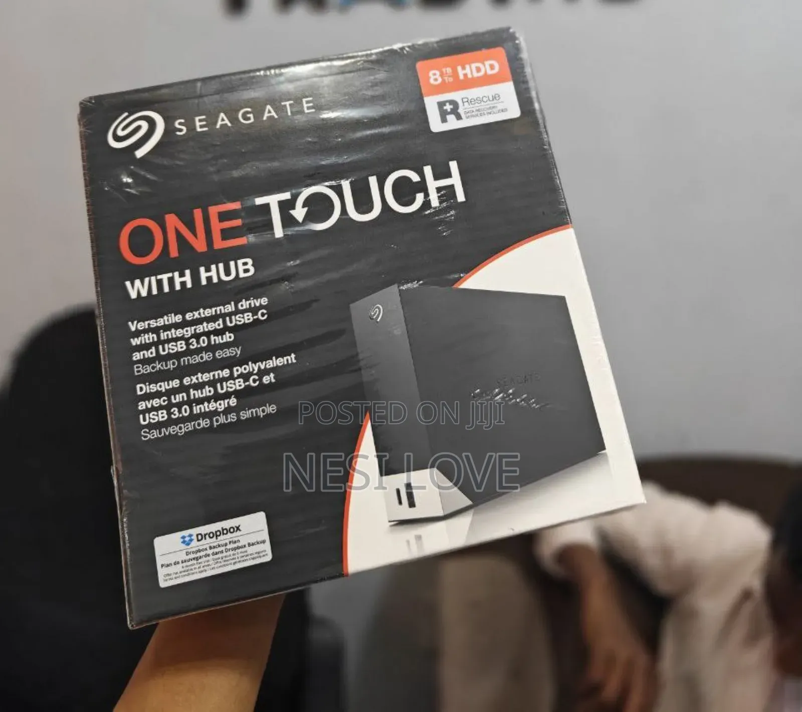 8tb Seagate One Touch External Hard Disk Storage