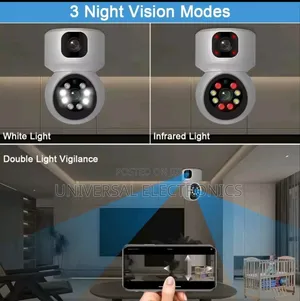 Hd Camera 4g Sim Card Dual Lens Indoor Camera