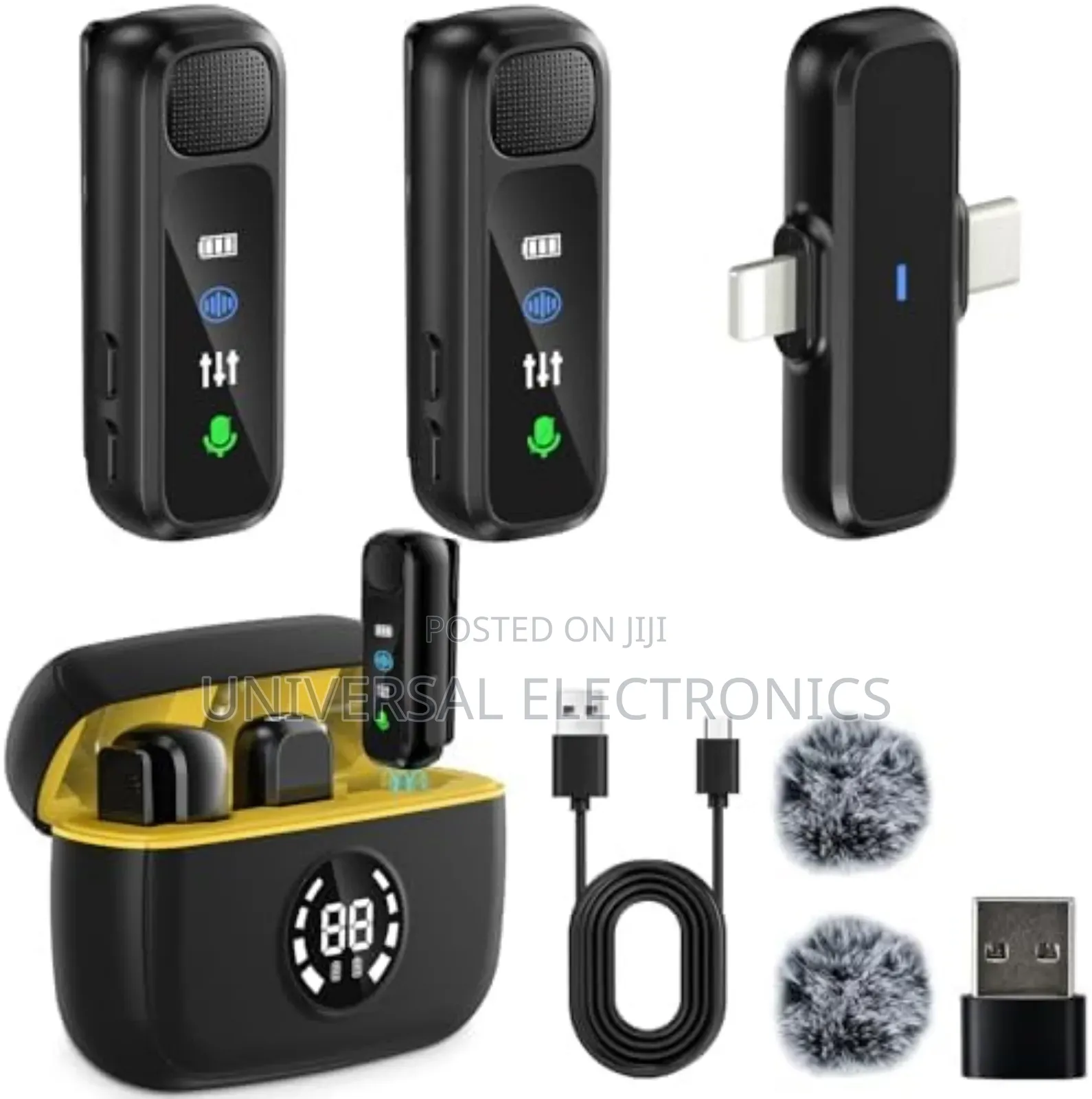 Universal Wireless Microphone | Ideal for Content Creators