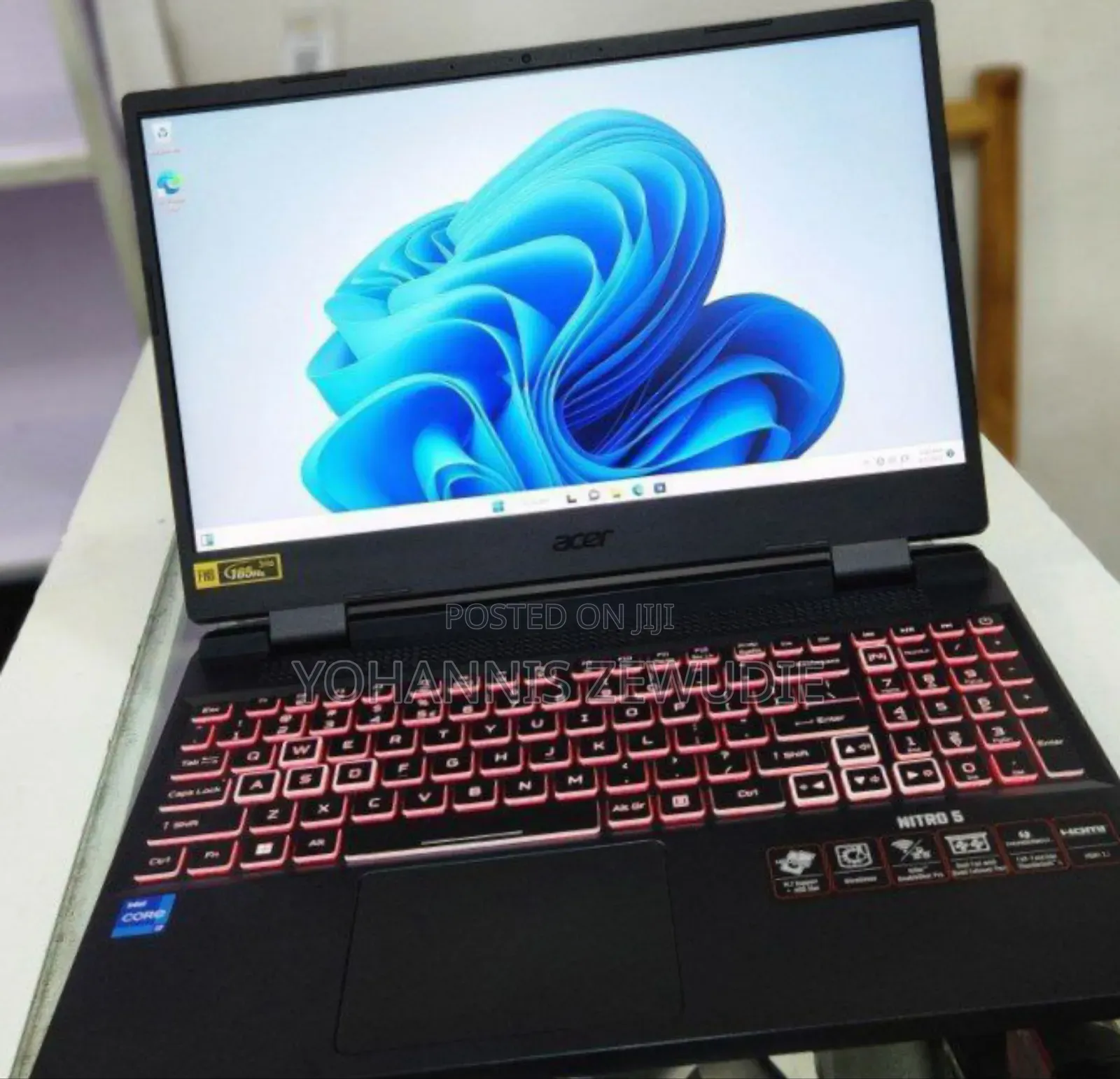 New Laptop Acer Nitro 5 16GB Intel Core I7 SSD 512GB