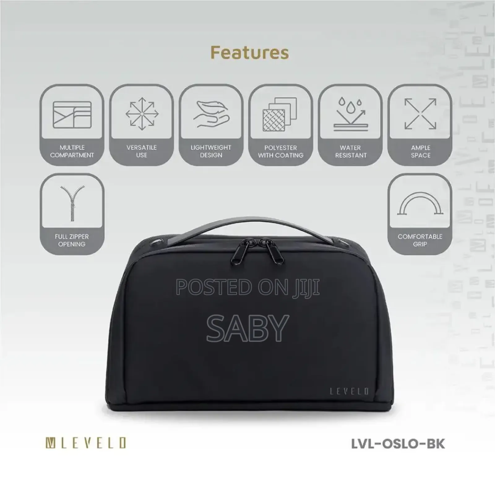 Levelo Oslo Pouch Toiletry Bag