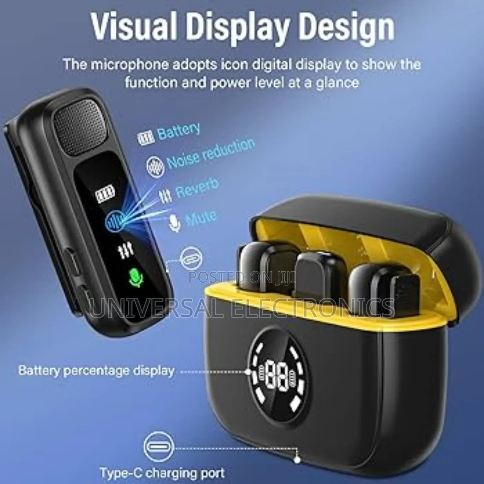 ለቲክቶክ፣ ቪሎግ እና አስተማማኝ ተመራጭ የሆነ Wireless Colar Mic