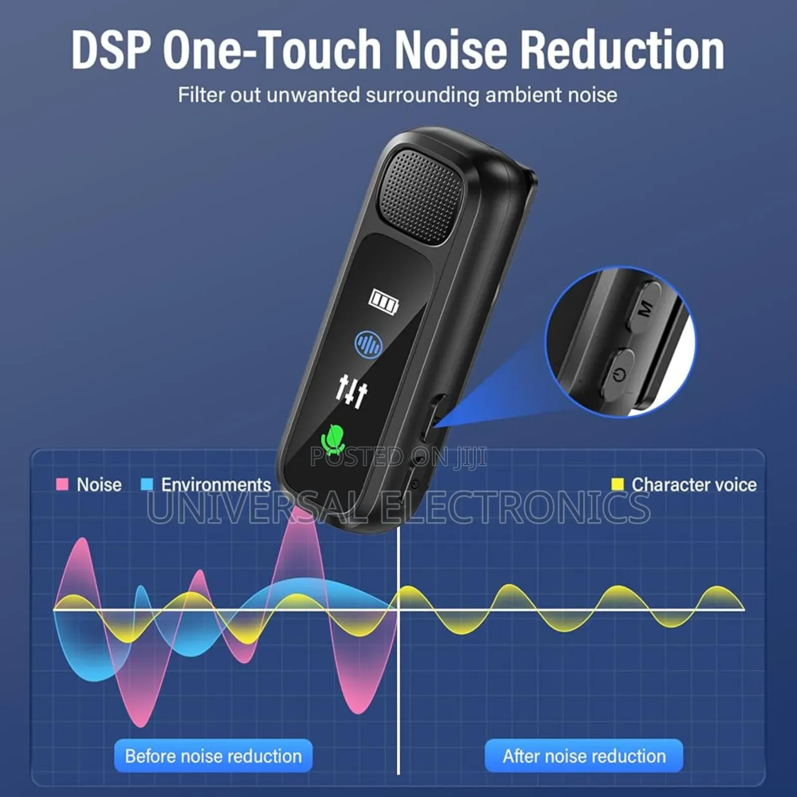 ለቲክቶክ፣ ቪሎግ እና አስተማማኝ ተመራጭ የሆነ Wireless Colar Mic