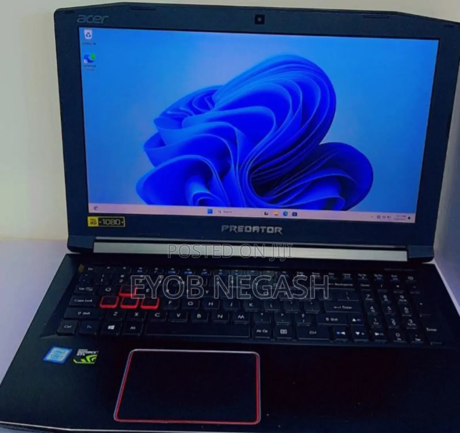 New Laptop Acer Predator Helios 300 16GB Intel Core I7 SSD 1T