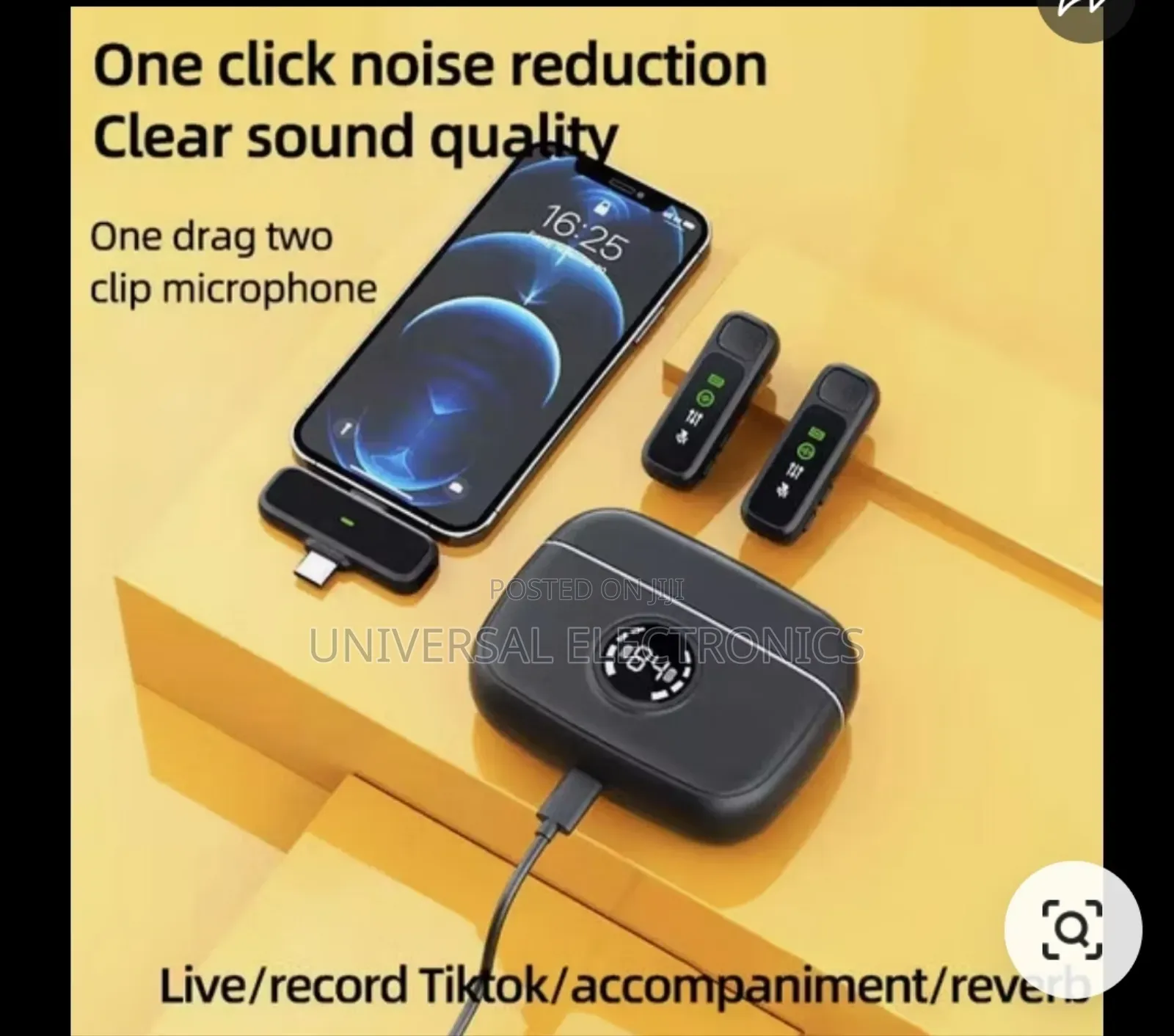 Rechargeable Lavalier Mic | Noise Cancelling | Easy To Use