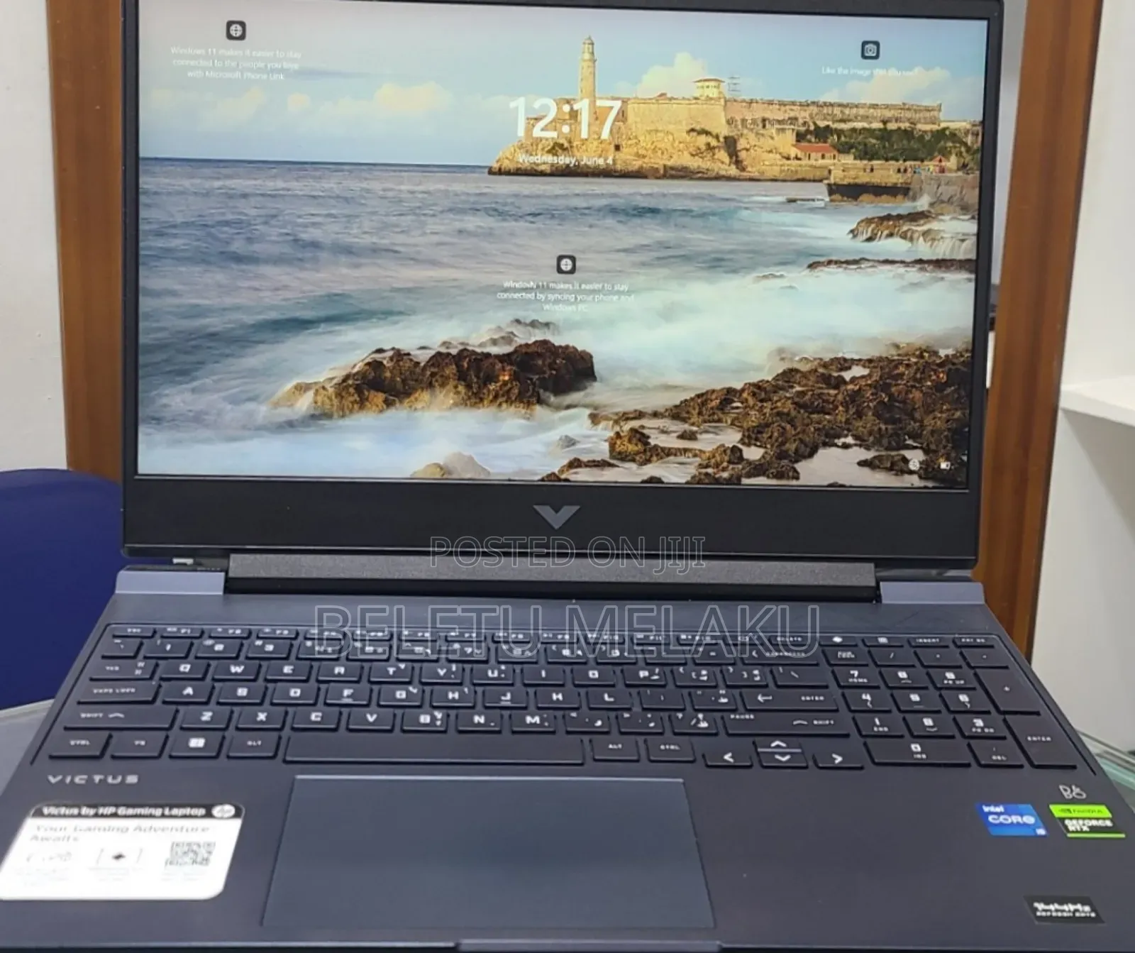 New Laptop HP Victus 15 16GB Intel Core I5 SSD 512GB