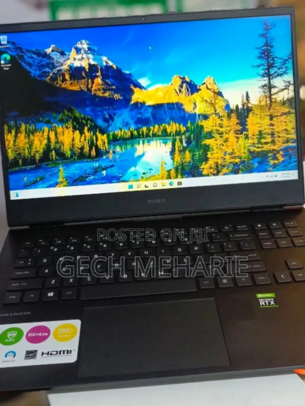 New Laptop HP Omen 16 16GB AMD Ryzen 7 SSD 512GB