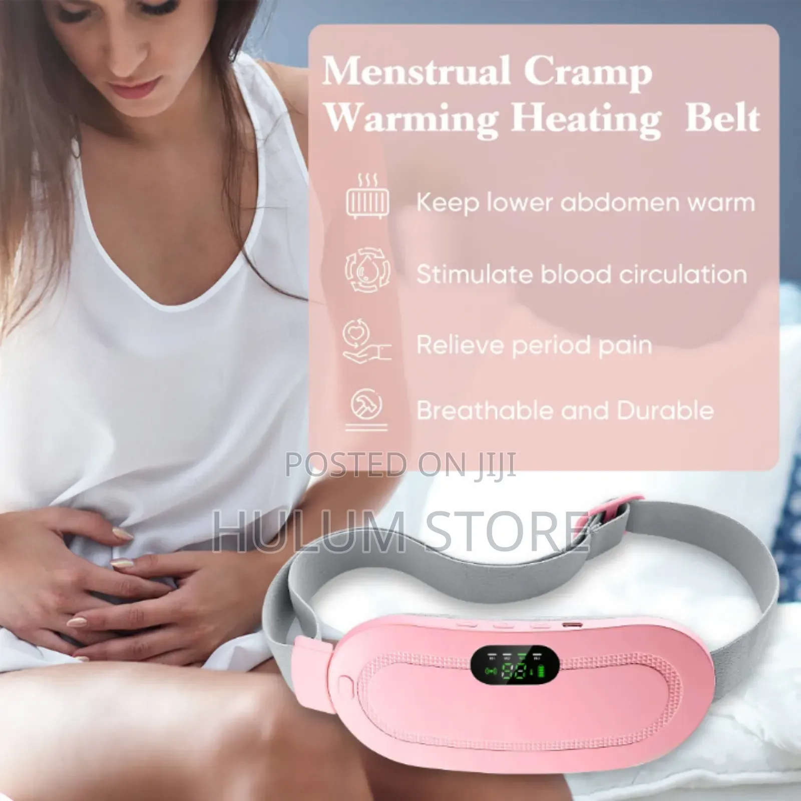A Portable Menstrual Heating Pad