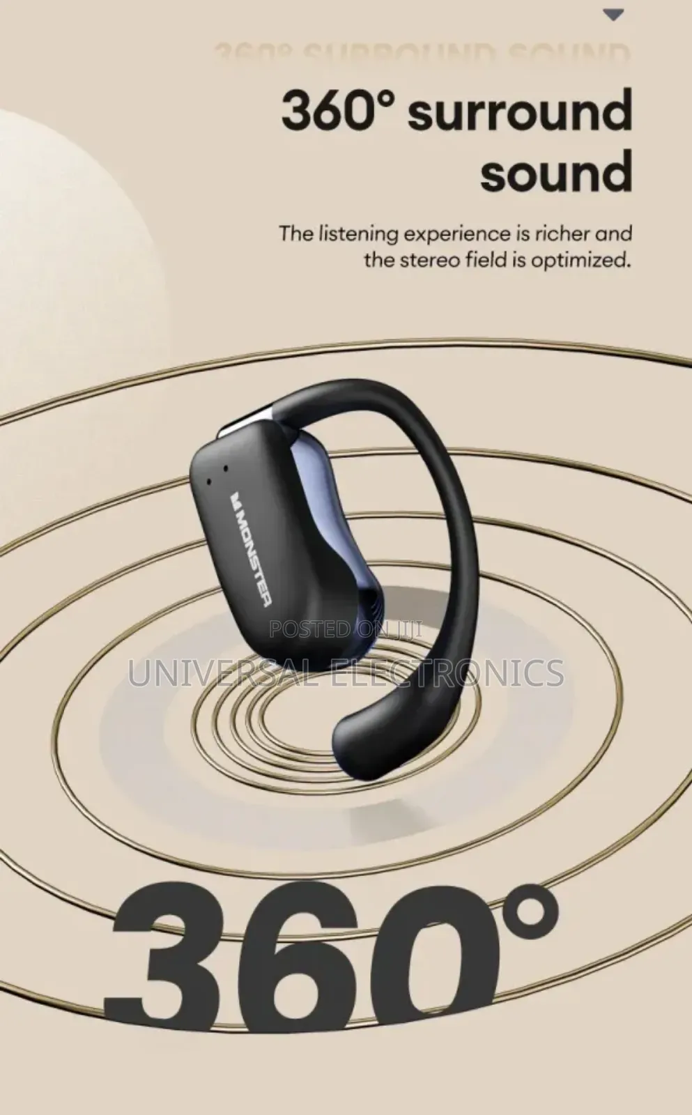 Monster Gaming Earphones Xko07 – Low Latency