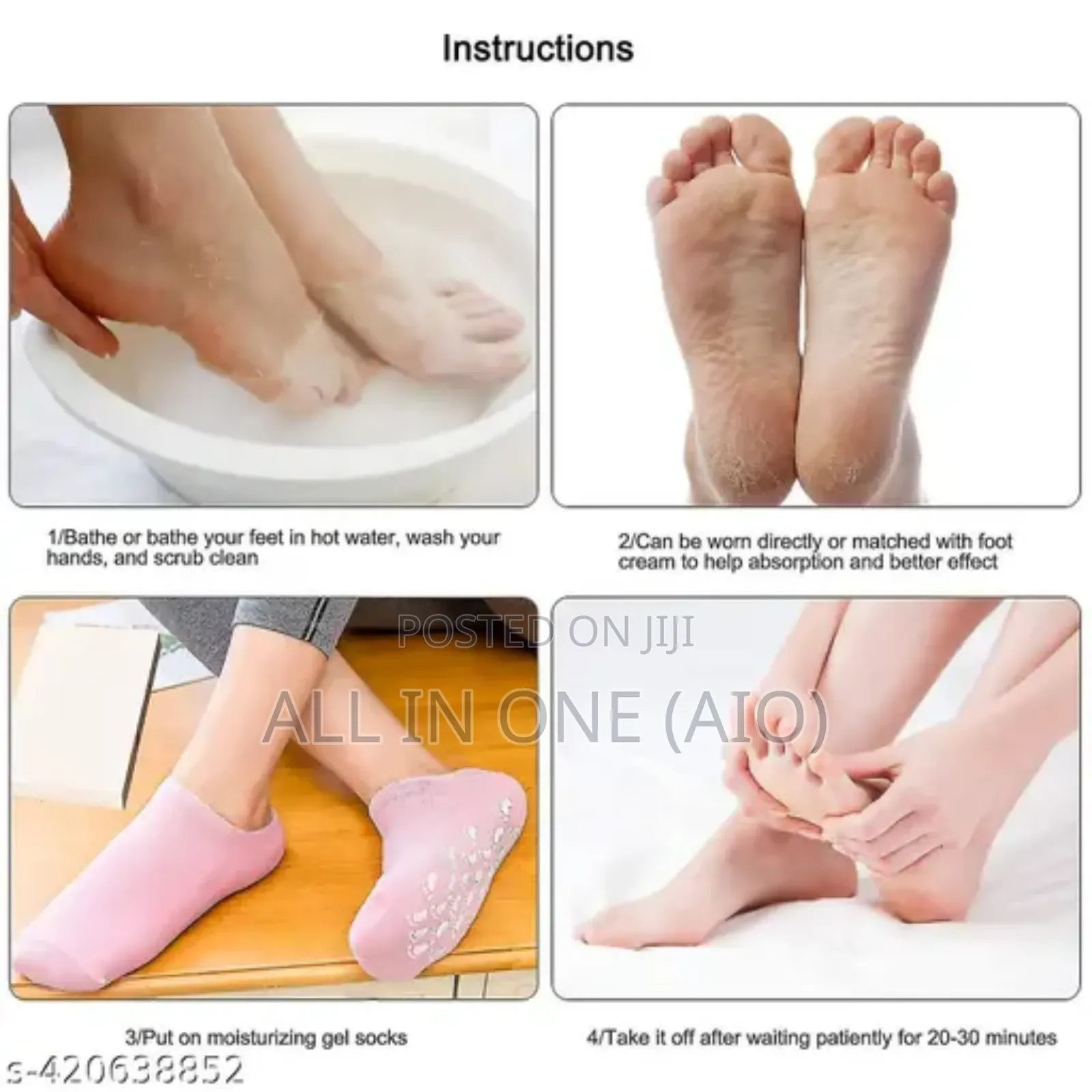 Spa Gel Socks
