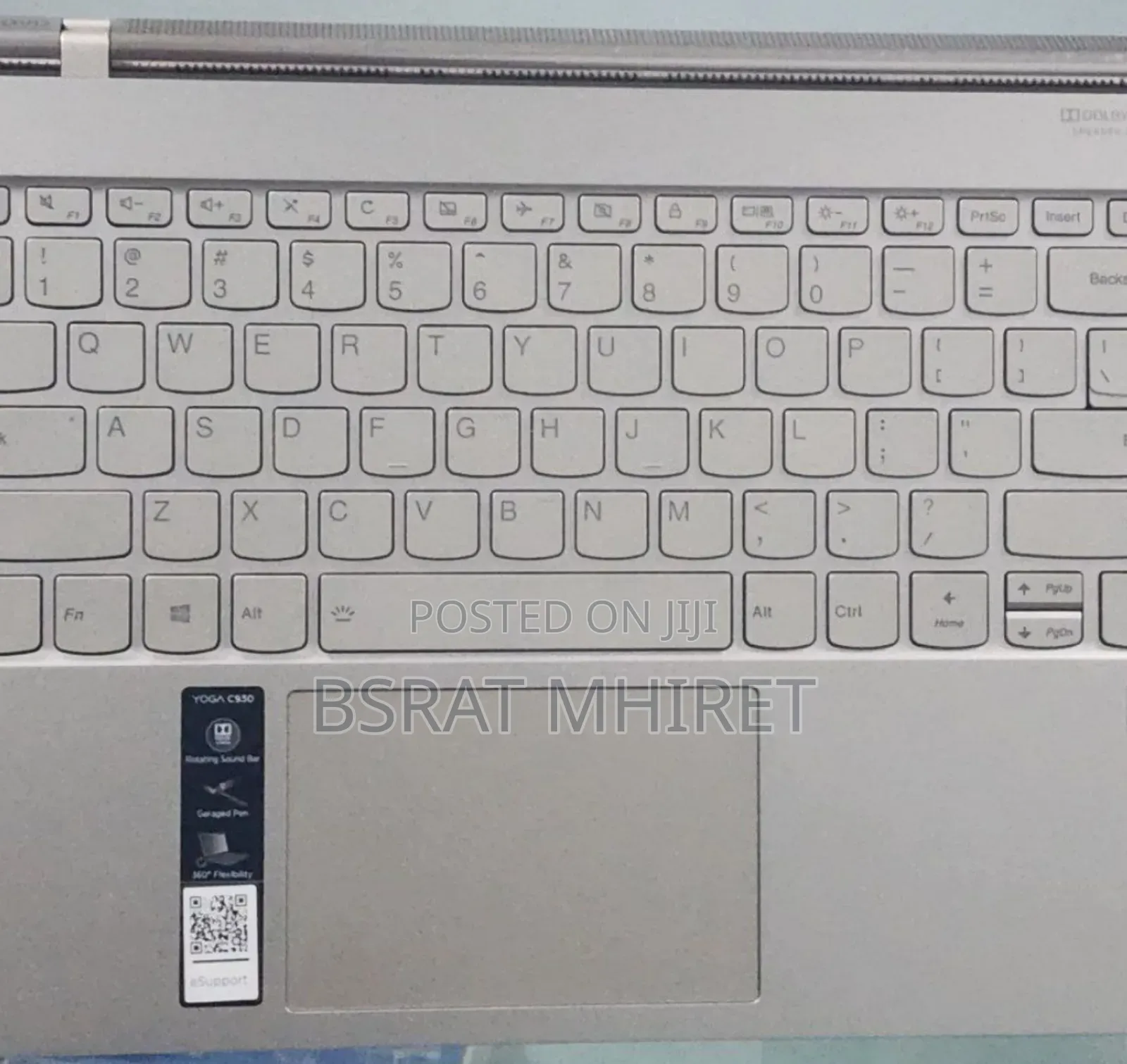 New Laptop Lenovo Yoga C930 16GB Intel Core I7 SSD 512GB