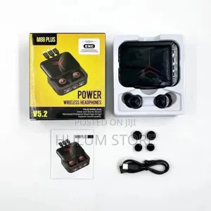 M88 Powerbank and Headphones