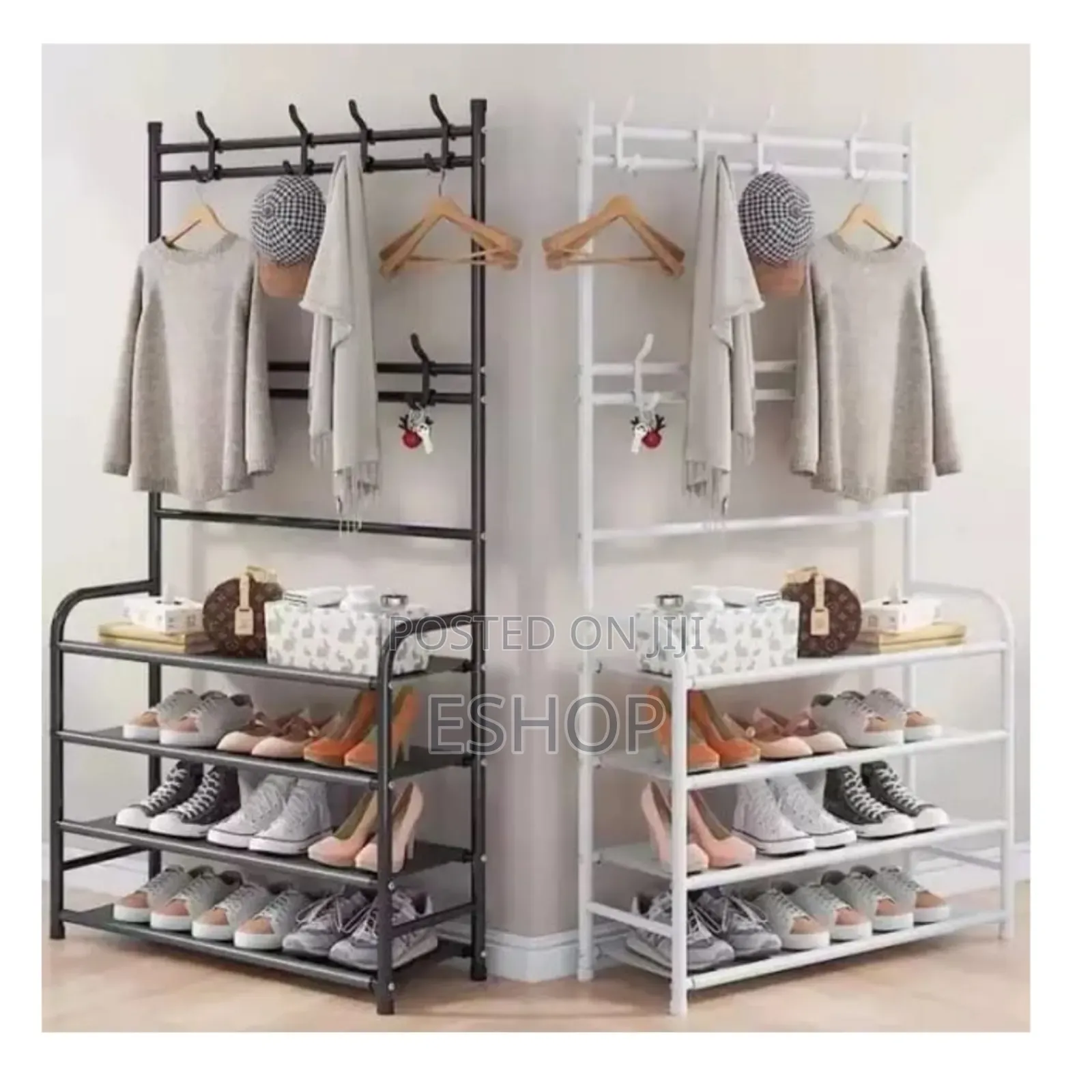 Steel Clothes Rack–172cm Height For Vertical Storage