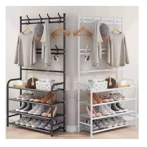 Photo - Steel Clothes Rack–172cm Height For Vertical Storage