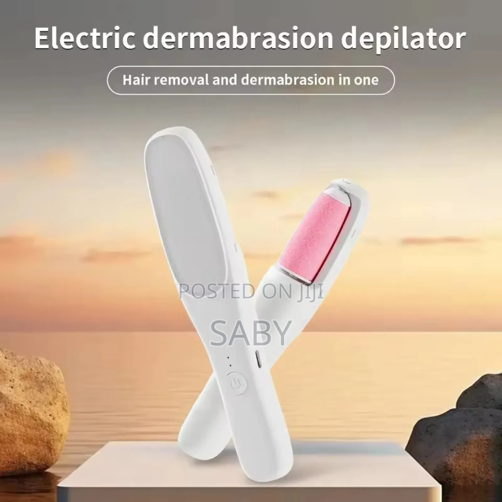 2 In1 Electric Foot Grinder Hair Remover