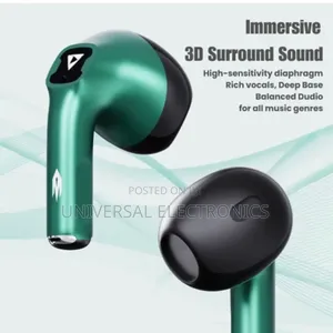 Stylish Blue Airmars Earbuds | Deep Bass, Touch Control