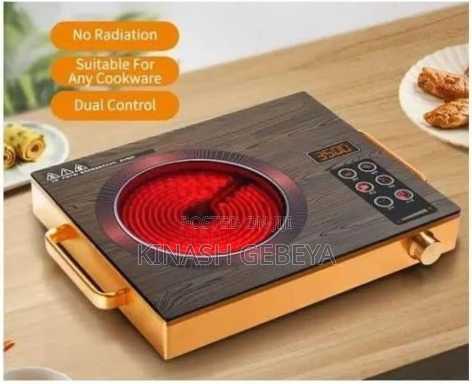 High Quality Touch Technology Stove(ዘመናዊ ማብሰያ)