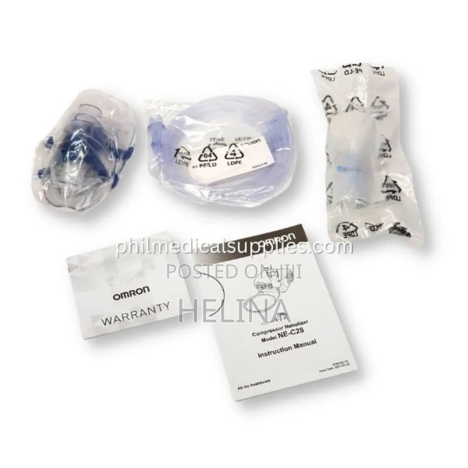 Portable Design With Bag Omron Model Ne-C28p Nebulizer