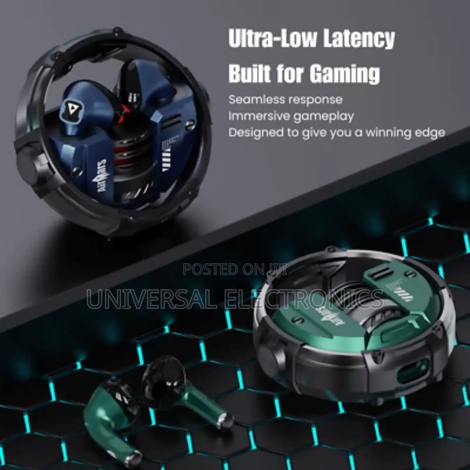 Wireless Original Monster in-Ear Earbuds – Airmars (Blue)