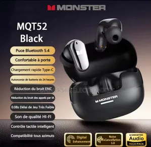 ለጆሮ ምቹ የሆነው አዲሱ Monster V5.4 High-End Earbuds