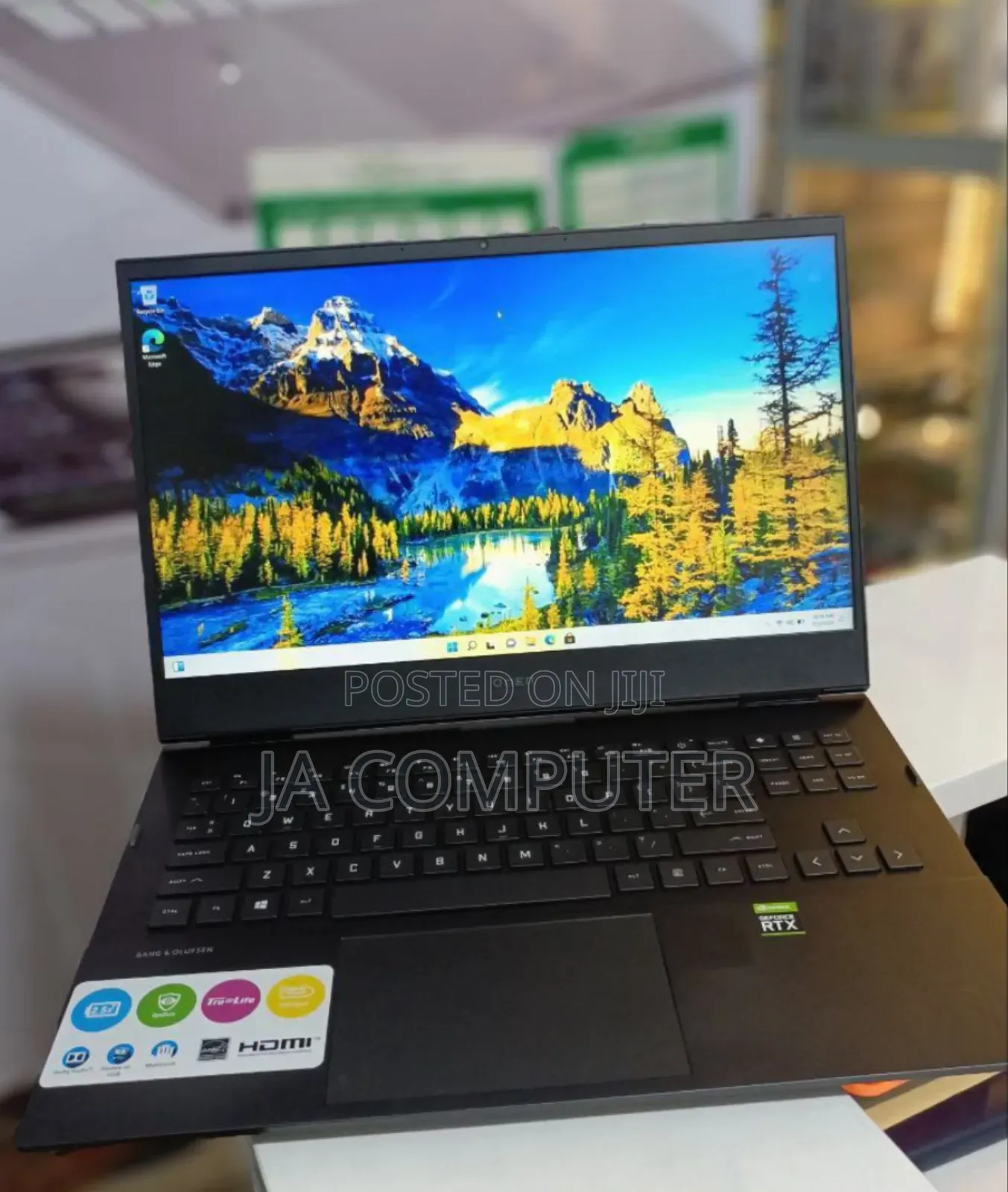 New Laptop HP Omen 16 16GB AMD Ryzen 7 SSD 512GB