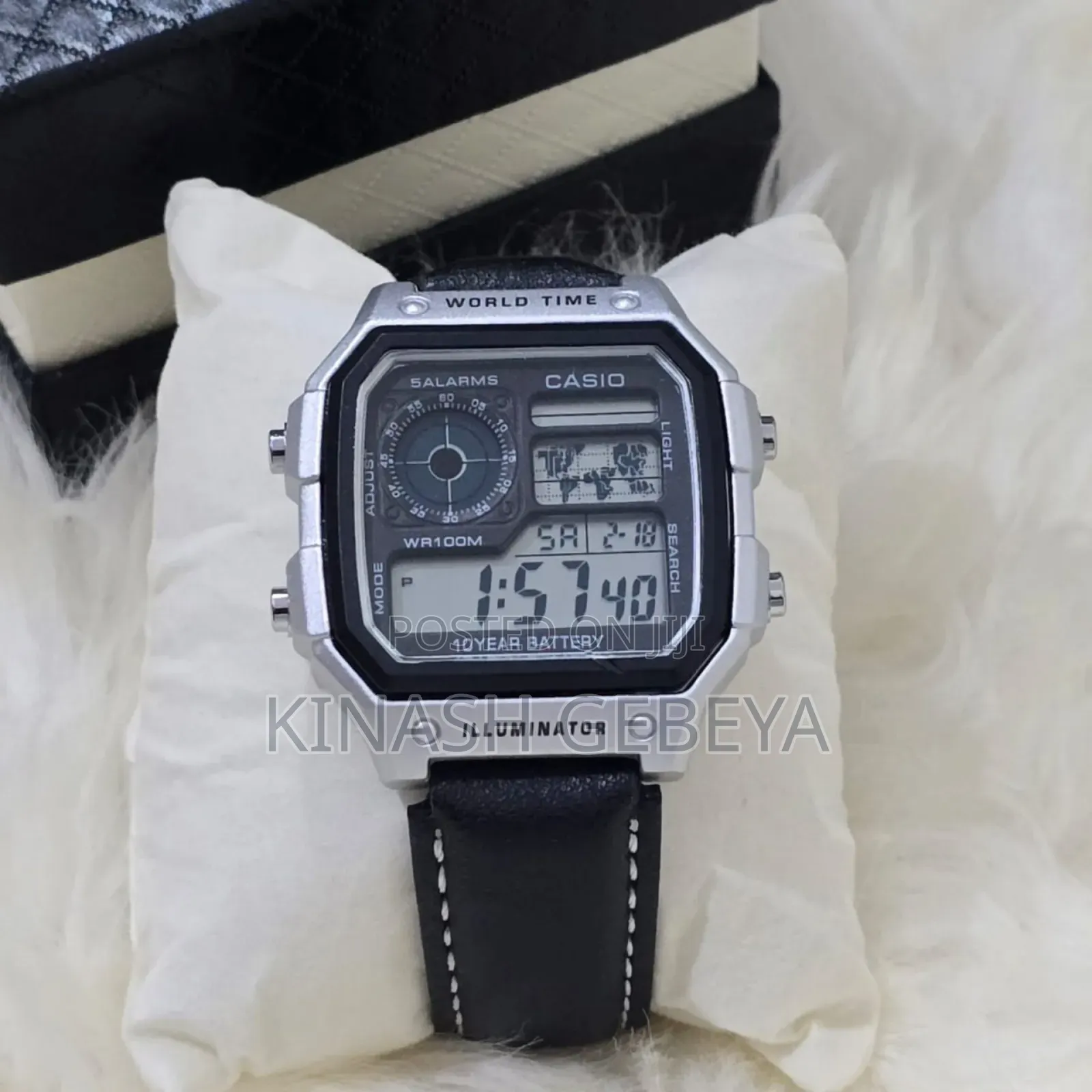 Casio World Time High Quality Wrist Watch