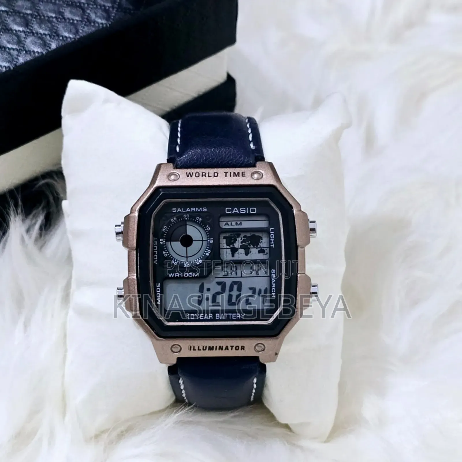 Casio World Time High Quality Wrist Watch