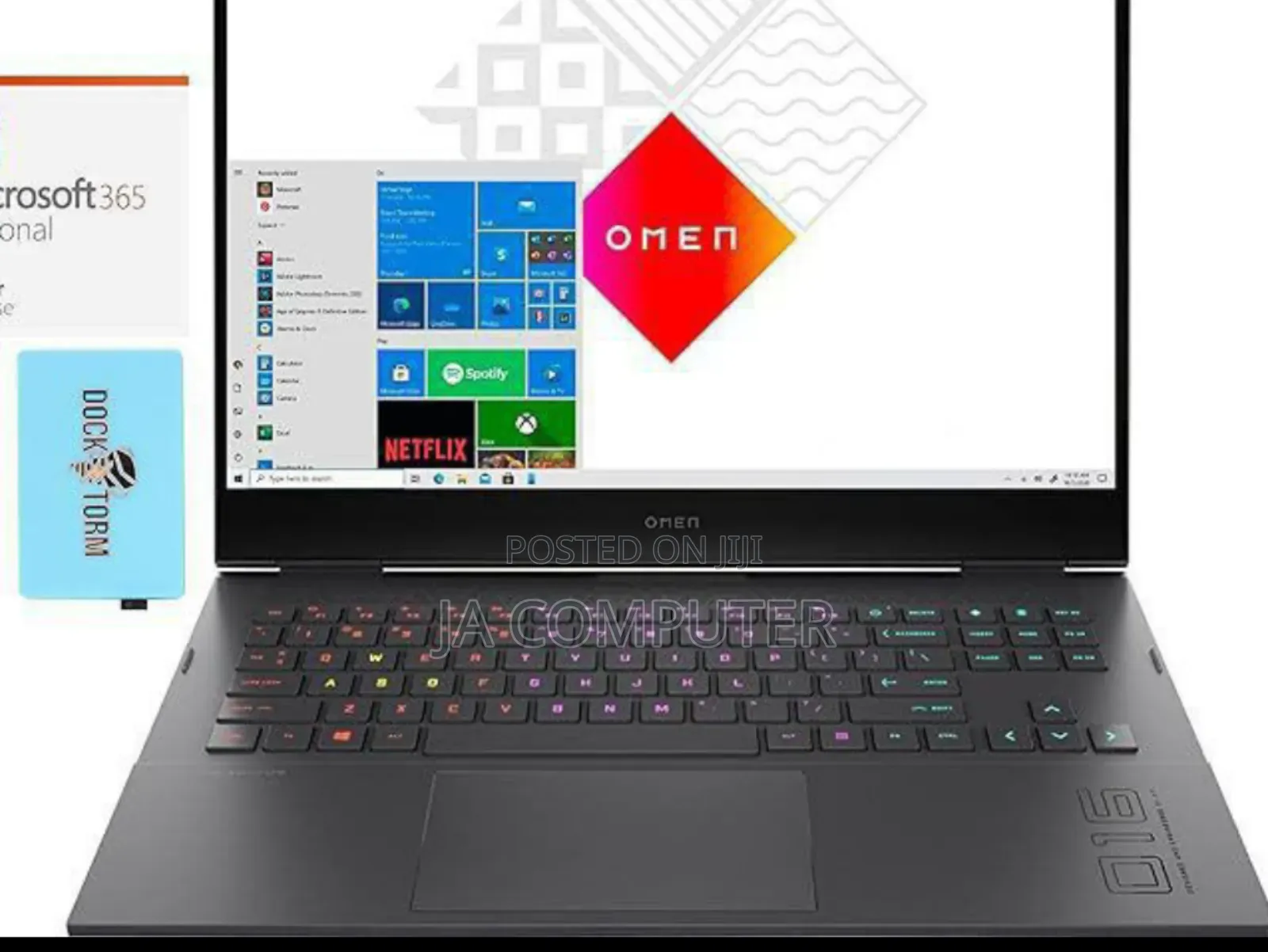 New Laptop HP Omen 16 16GB AMD Ryzen 7 SSD 512GB