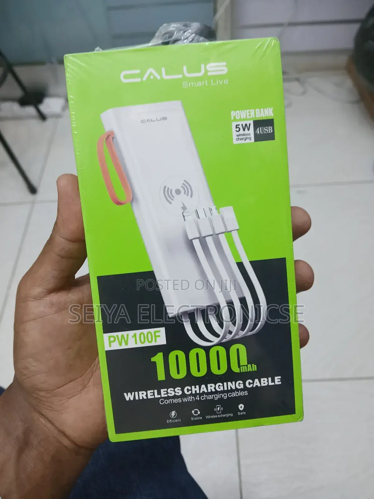 Calus Power Bank 10,000 Magnetic Cable