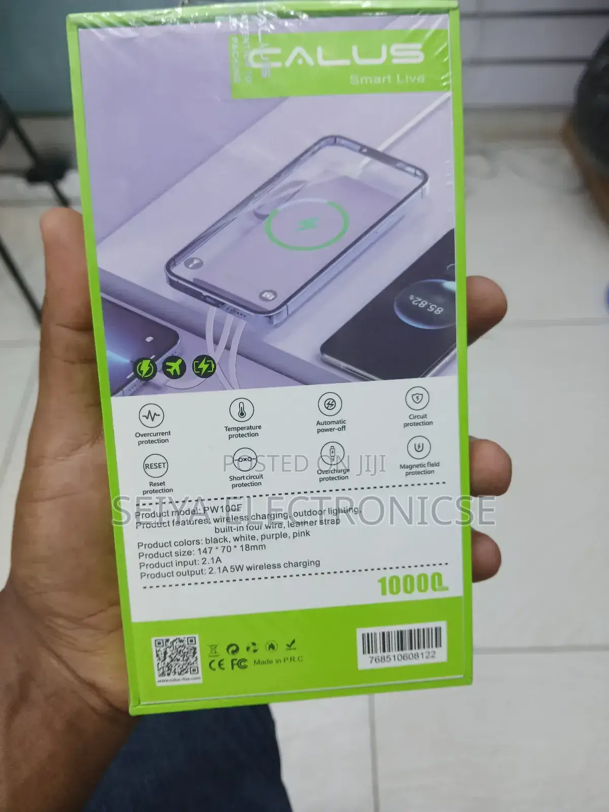 Calus Power Bank 10,000 Magnetic Cable