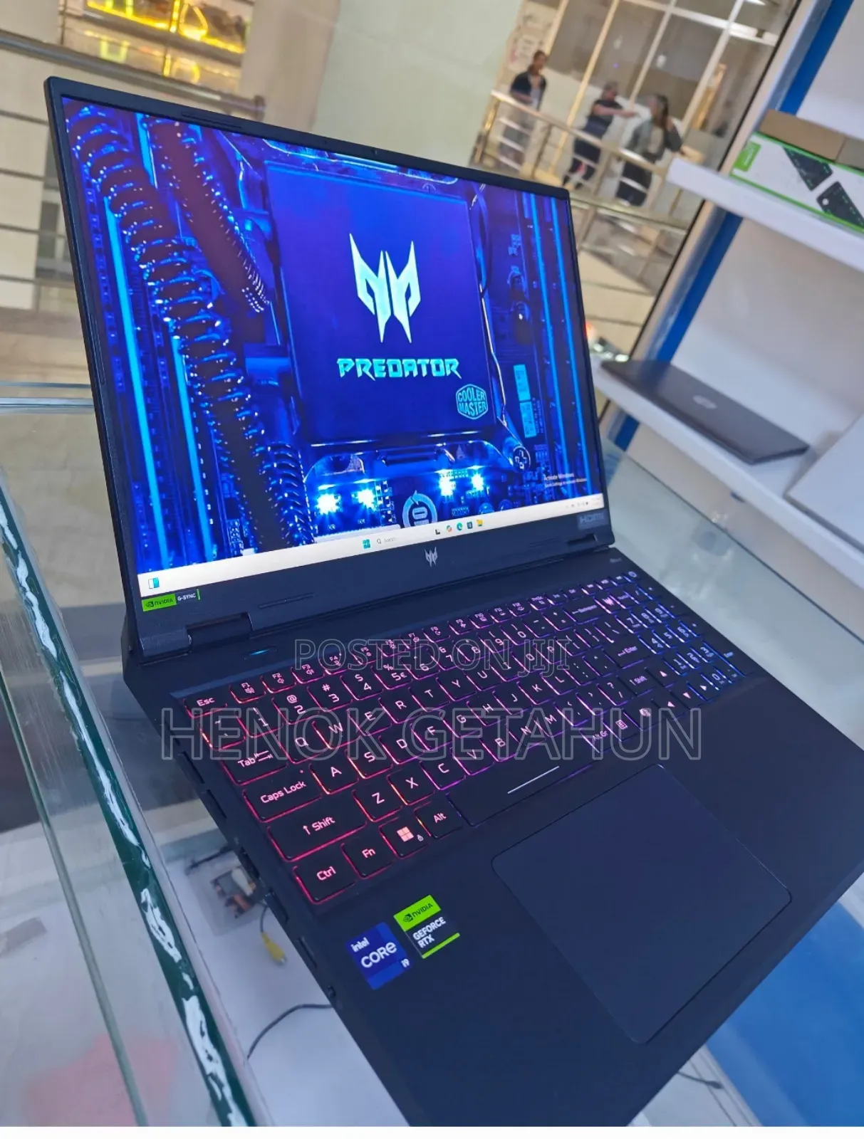 New Laptop Acer Predator Helios 300 16GB Intel Core I9 SSD 1T