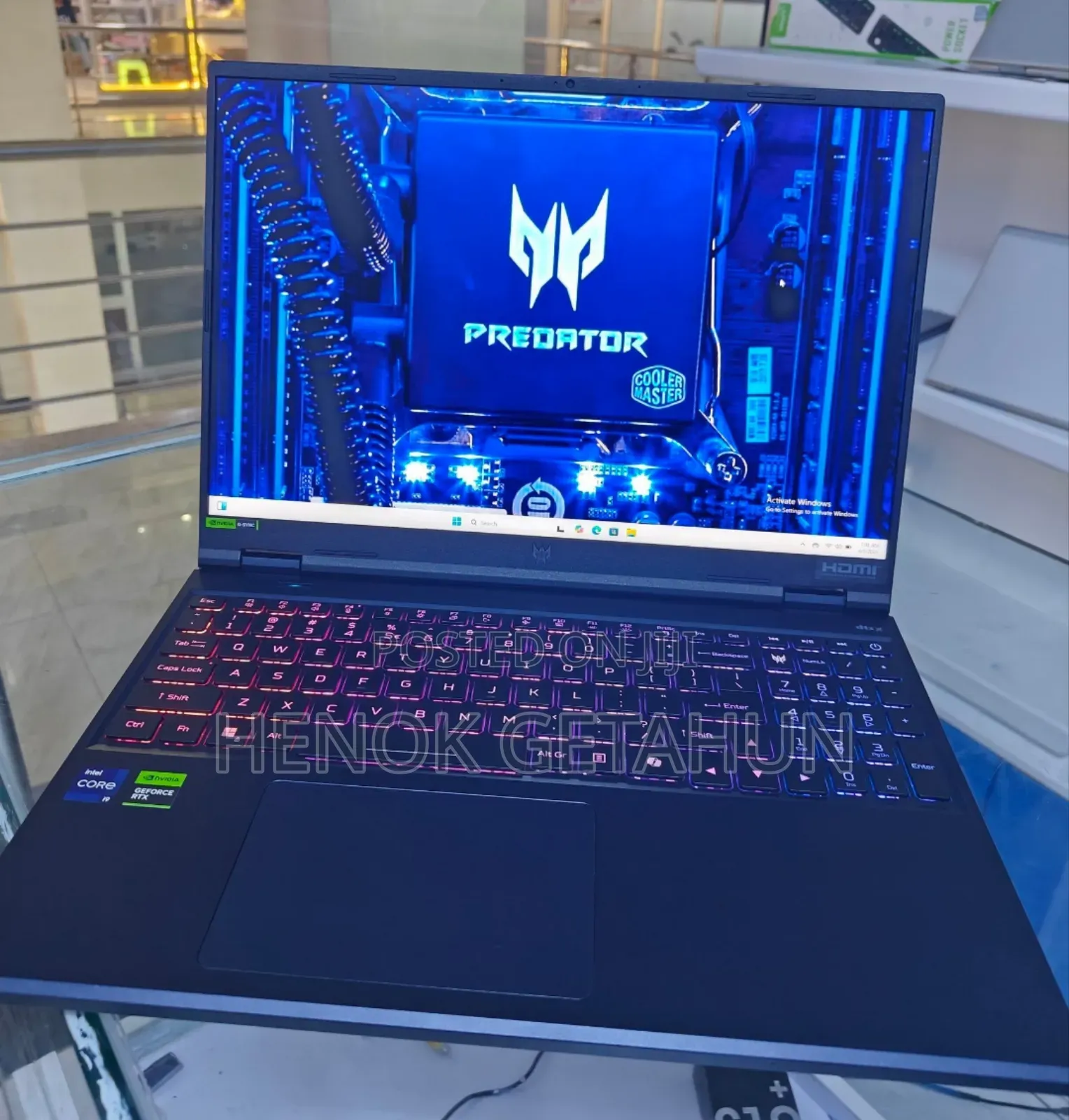 New Laptop Acer Predator Helios 300 16GB Intel Core I9 SSD 1T