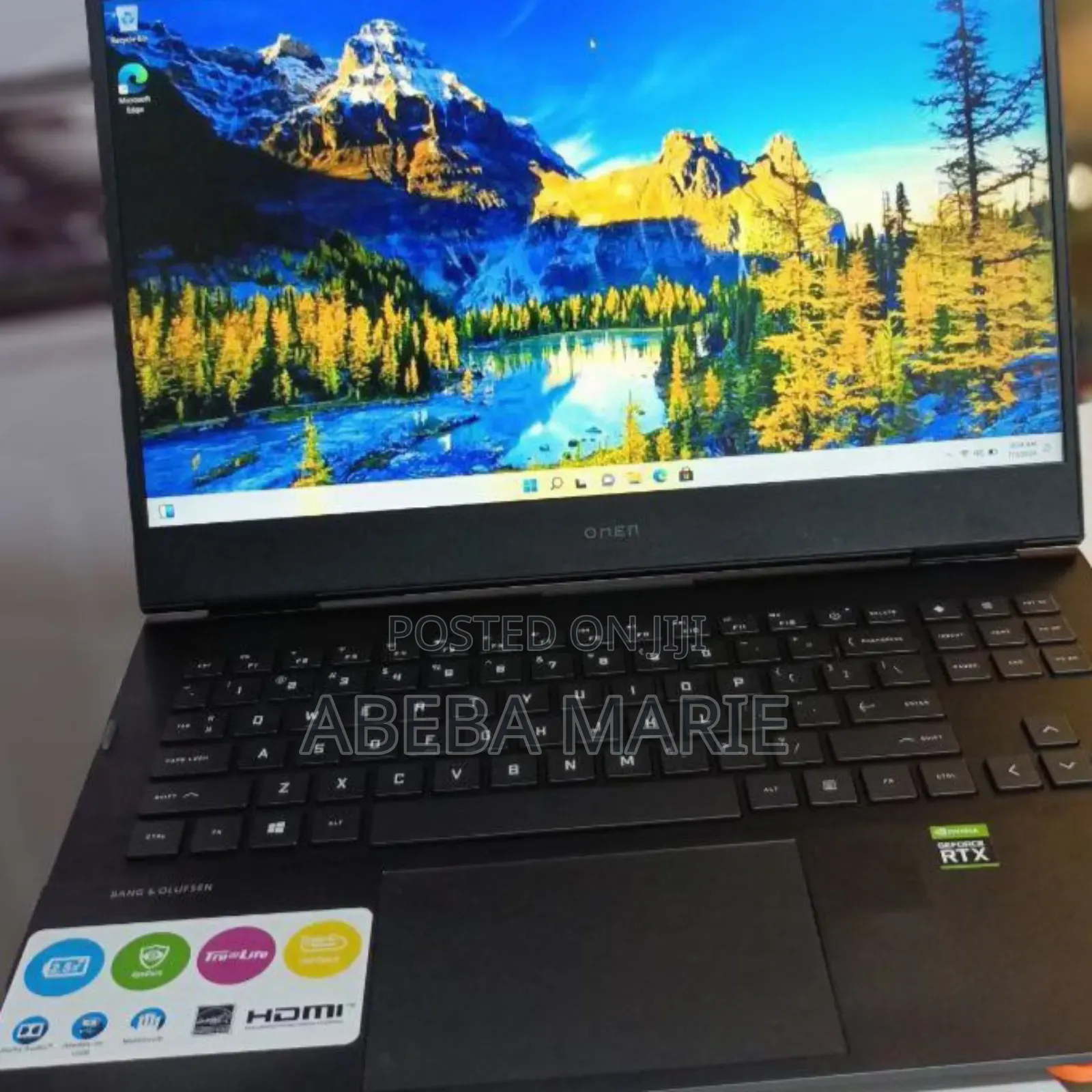 New Laptop HP Omen 16 16GB AMD Ryzen 7 SSD 512GB