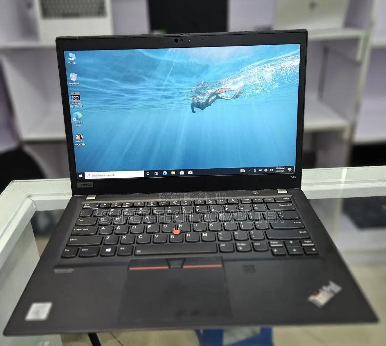 New Laptop Lenovo ThinkPad T14s G4 32GB Intel Core I7 SSD 512GB