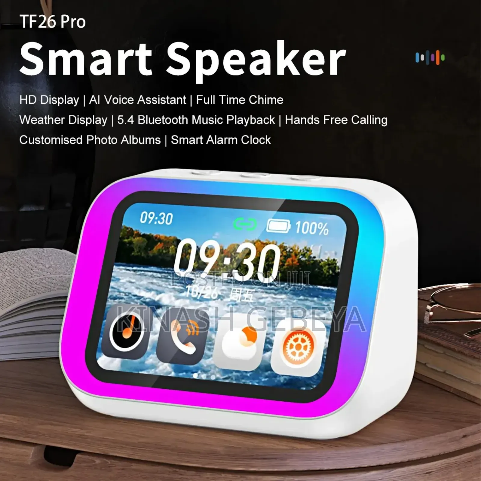Touch Screen High Quality Smart Speaker