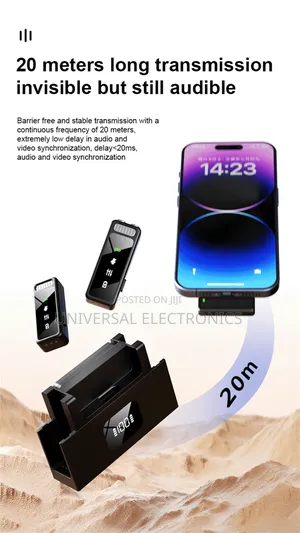 Lavalier Mic– Long Battery, Clear Audio