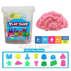 Diy Colorful Cotton Sand Mini Bucket